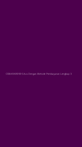 Tampilan Antarmuka Aplikasi Cemara9999 Situs Dengan Metode Pembayaran Lengkap - 3