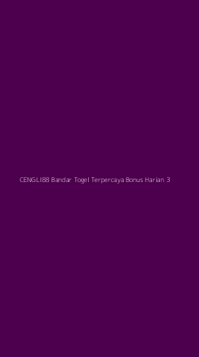 Tampilan Antarmuka Aplikasi Cengli88 Bandar Togel Terpercaya Bonus Harian - 3
