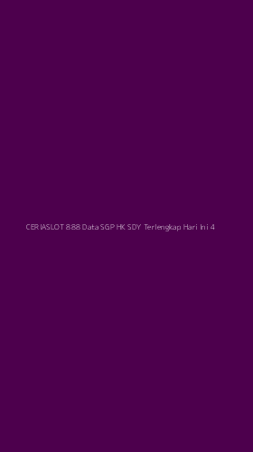 Tampilan Antarmuka Aplikasi Ceriaslot 888 Data Sgp Hk Sdy Terlengkap Hari Ini - 4
