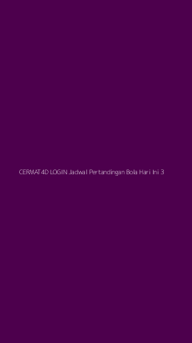 Tampilan Antarmuka Aplikasi Cermat4d Login Jadwal Pertandingan Bola Hari Ini - 3