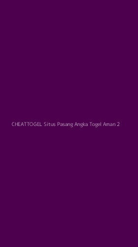 Tampilan Antarmuka Aplikasi Cheattogel Situs Pasang Angka Togel Aman - 2