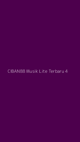 Tampilan Antarmuka Aplikasi Ciban88 Musik Lite Terbaru - 4