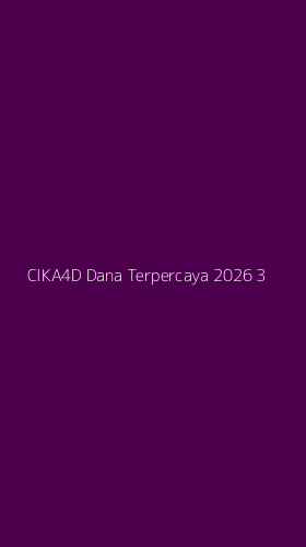 Tampilan Antarmuka Aplikasi Cika4d Dana Terpercaya 2026 - 3