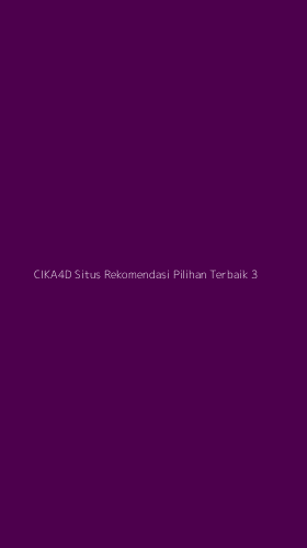 Tampilan Antarmuka Aplikasi Cika4d Situs Rekomendasi Pilihan Terbaik - 3