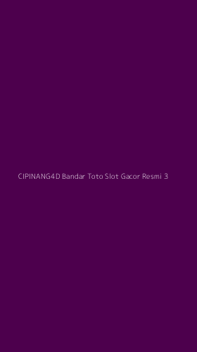 Tampilan Antarmuka Aplikasi Cipinang4d Bandar Toto Slot Gacor Resmi - 3