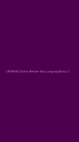 Tampilan Antarmuka Aplikasi Crown4d Daftar Member Baru Langsung Bonus - 3