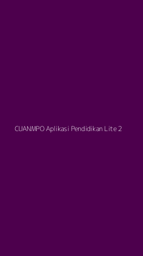 Tampilan Antarmuka Aplikasi Cuanmpo Aplikasi Pendidikan Lite - 2