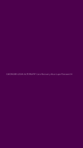 Tampilan Antarmuka Aplikasi Cukong88 Login Alternatif Cara Recovery Akun Lupa Password - 4