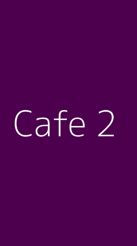 Tampilan Antarmuka Aplikasi Cafe - 2
