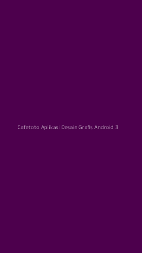 Tampilan Antarmuka Aplikasi Cafetoto Aplikasi Desain Grafis Android - 3