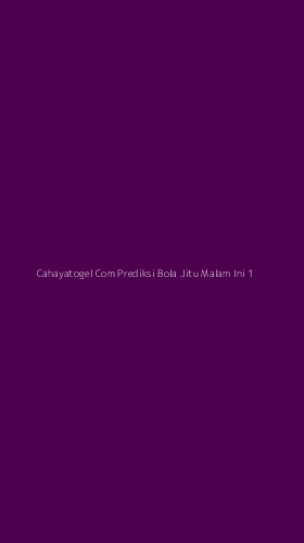 Tampilan Antarmuka Aplikasi Cahayatogel Com Prediksi Bola Jitu Malam Ini - 1