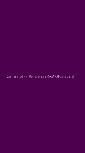 Tampilan Antarmuka Aplikasi Camarslot77 Pembersih Ram Otomatis - 3