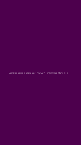 Tampilan Antarmuka Aplikasi Cambodiapools Data Sgp Hk Sdy Terlengkap Hari Ini - 3
