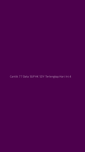 Tampilan Antarmuka Aplikasi Cantik 77 Data Sgp Hk Sdy Terlengkap Hari Ini - 4
