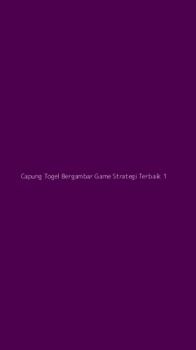 Tampilan Antarmuka Aplikasi Capung Togel Bergambar Game Strategi Terbaik - 1