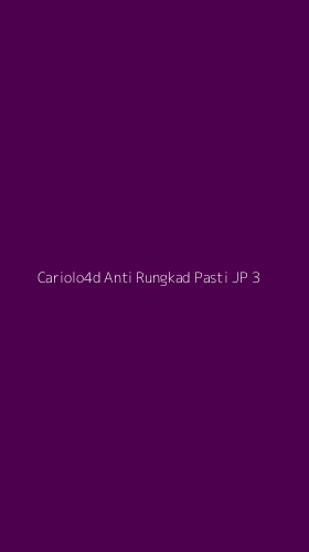 Tampilan Antarmuka Aplikasi Cariolo4d Anti Rungkad Pasti Jp - 3