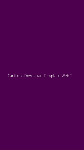 Tampilan Antarmuka Aplikasi Caritoto Download Template Web - 2