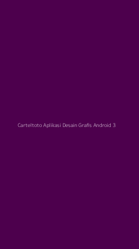 Tampilan Antarmuka Aplikasi Carteltoto Aplikasi Desain Grafis Android - 3