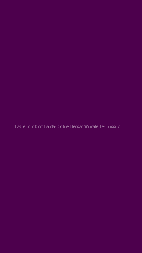 Tampilan Antarmuka Aplikasi Casteltoto Com Bandar Online Dengan Winrate Tertinggi - 2