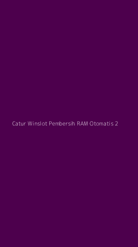 Tampilan Antarmuka Aplikasi Catur Winslot Pembersih Ram Otomatis - 2