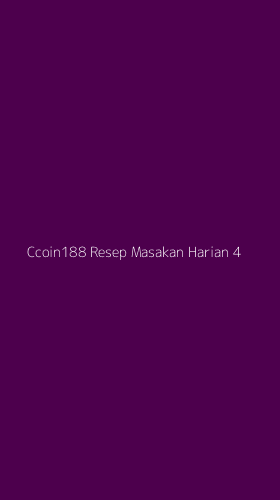 Tampilan Antarmuka Aplikasi Ccoin188 Resep Masakan Harian - 4