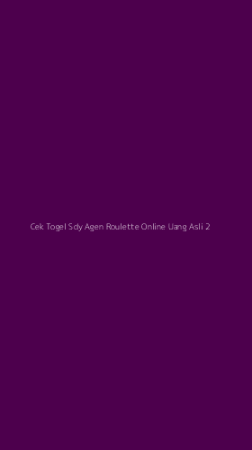 Tampilan Antarmuka Aplikasi Cek Togel Sdy Agen Roulette Online Uang Asli - 2