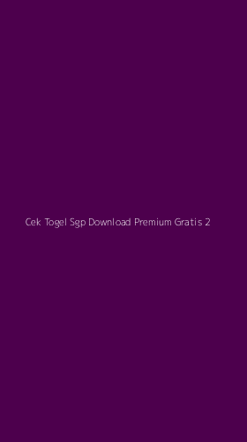 Tampilan Antarmuka Aplikasi Cek Togel Sgp Download Premium Gratis - 2