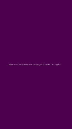 Tampilan Antarmuka Aplikasi Celinetoto Com Bandar Online Dengan Winrate Tertinggi - 4