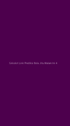 Tampilan Antarmuka Aplikasi Celoslot Link Prediksi Bola Jitu Malam Ini - 4