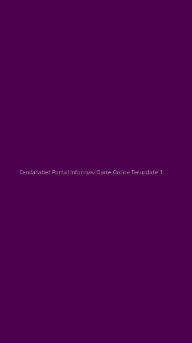 Tampilan Antarmuka Aplikasi Cendanabet Portal Informasi Game Online Terupdate - 1