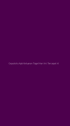 Tampilan Antarmuka Aplikasi Ceputoto Apk Keluaran Togel Hari Ini Tercepat - 4