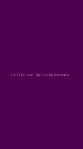 Tampilan Antarmuka Aplikasi Ceri12 Keluaran Togel Hari Ini Tercepat - 4