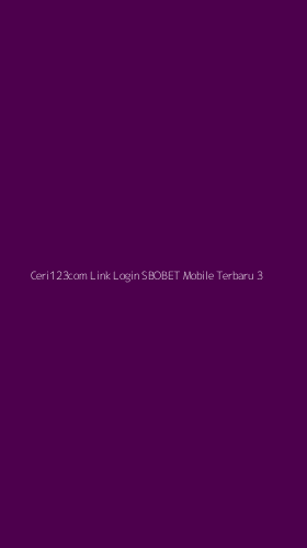 Tampilan Antarmuka Aplikasi Ceri123com Link Login Sbobet Mobile Terbaru - 3