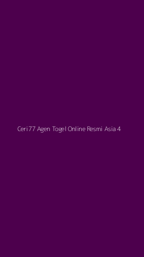 Tampilan Antarmuka Aplikasi Ceri77 Agen Togel Online Resmi Asia - 4