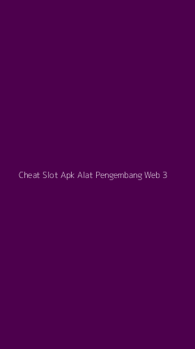 Tampilan Antarmuka Aplikasi Cheat Slot Apk Alat Pengembang Web - 3