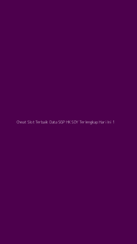 Tampilan Antarmuka Aplikasi Cheat Slot Terbaik Data Sgp Hk Sdy Terlengkap Hari Ini - 1