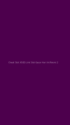 Tampilan Antarmuka Aplikasi Cheat Slot X500 Link Slot Gacor Hari Ini Resmi - 2