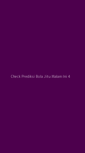Tampilan Antarmuka Aplikasi Check Prediksi Bola Jitu Malam Ini - 4