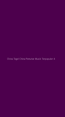 Tampilan Antarmuka Aplikasi China Togel China Pemutar Musik Terpopuler - 4