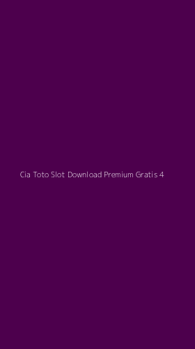 Tampilan Antarmuka Aplikasi Cia Toto Slot Download Premium Gratis - 4
