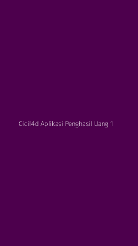 Tampilan Antarmuka Aplikasi Cicil4d Aplikasi Penghasil Uang - 1