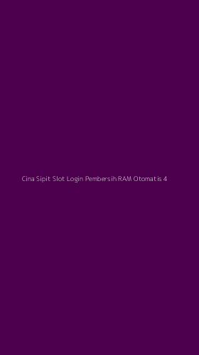 Tampilan Antarmuka Aplikasi Cina Sipit Slot Login Pembersih Ram Otomatis - 4