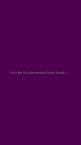 Tampilan Antarmuka Aplikasi Cincin Bet Situs Rekomendasi Pilihan Terbaik - 3