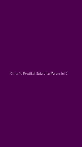 Tampilan Antarmuka Aplikasi Cinta4d Prediksi Bola Jitu Malam Ini - 2