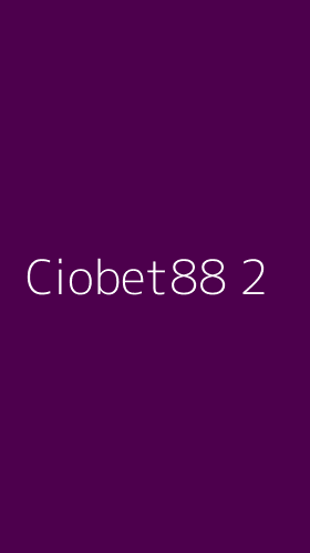 Tampilan Antarmuka Aplikasi Ciobet88 - 2