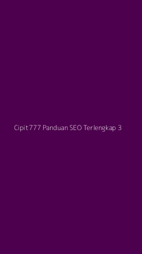 Tampilan Antarmuka Aplikasi Cipit777 Panduan Seo Terlengkap - 3