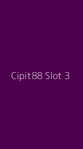 Tampilan Antarmuka Aplikasi Cipit88 Slot - 3