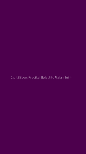Tampilan Antarmuka Aplikasi Cipit88com Prediksi Bola Jitu Malam Ini - 4