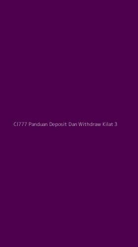 Tampilan Antarmuka Aplikasi Cl777 Panduan Deposit Dan Withdraw Kilat - 3