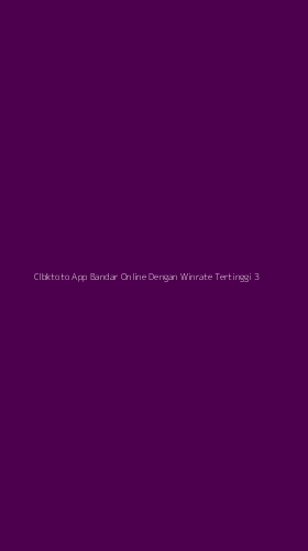 Tampilan Antarmuka Aplikasi Clbktoto App Bandar Online Dengan Winrate Tertinggi - 3
